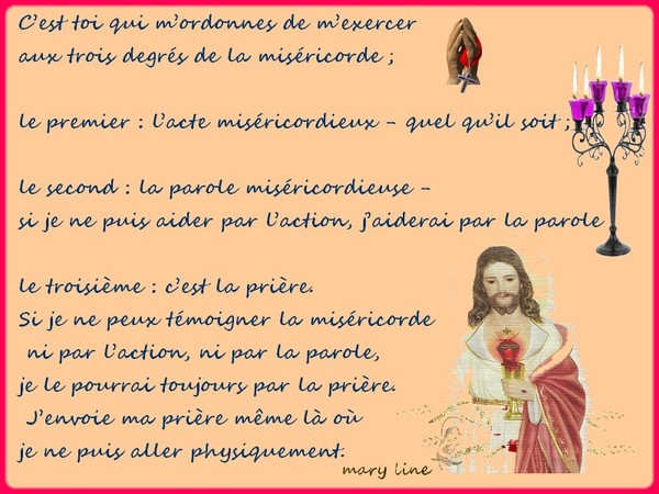 La neuvaine à la divine miséricorde (Ste Faustine) à partir du vendredi saint 677691b5