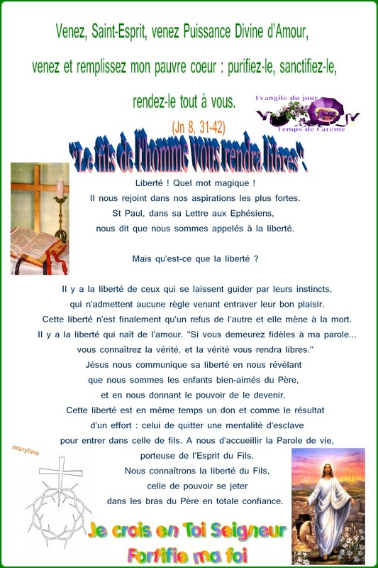 5ème semaine de Carême "Bonne Nouvelle de Jésus Christ Paroles/méditations/Prières" E7b1d0a7